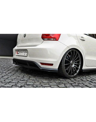 Splitter posteriore Volkswagen Polo GTI Mk5 Facelift (Cod. M-VW-PO-5F-GTI-RSD1G)