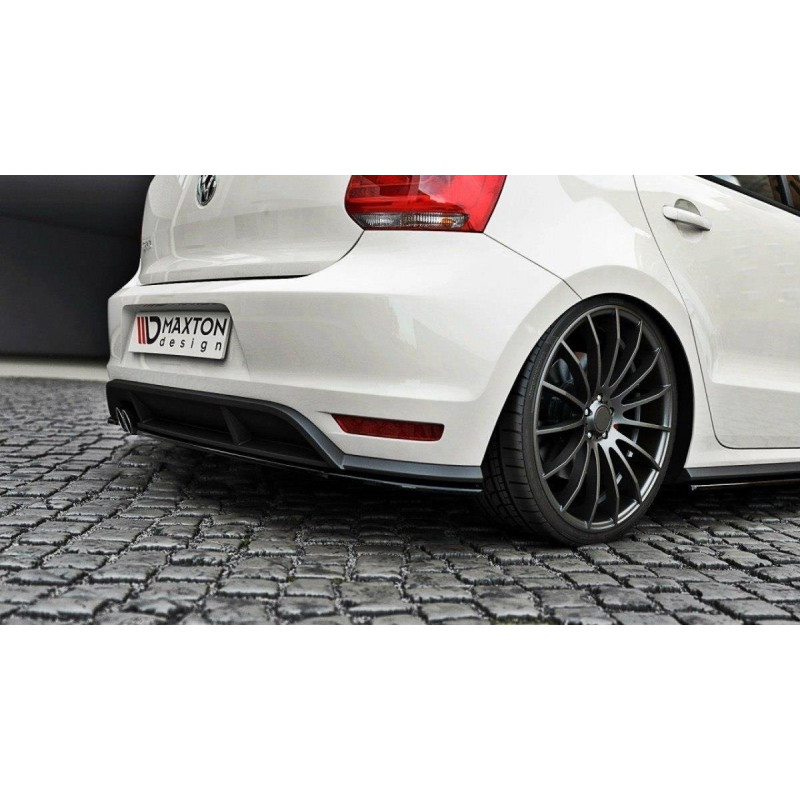 Splitter posteriore Volkswagen Polo GTI Mk5 Facelift (Cod. M-VW-PO-5F-GTI-RSD1G)