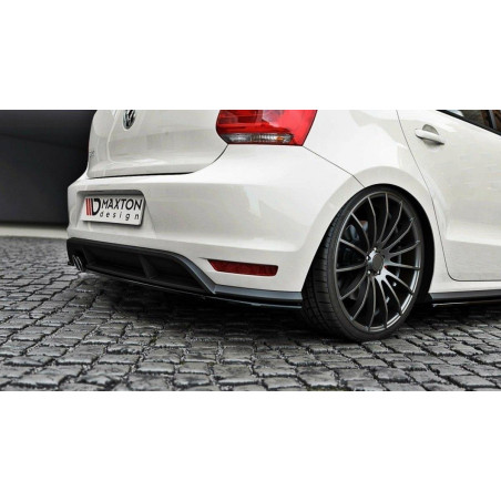 Splitter posteriore Volkswagen Polo GTI Mk5 Facelift (Cod. M-VW-PO-5F-GTI-RSD1G)