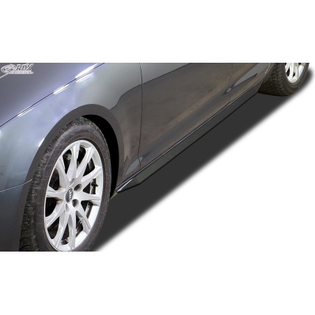 Set minigonne per AUDI A4 8W B9 (-2019 & Facelift 2019+) "Slim" - AUDI A4 (B9) (Cod. R-RDSL500041)