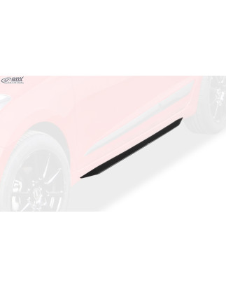 Set minigonne per HYUNDAI i20 GB (2014-2018 & 2018+) "Slim" (Cod. R-RDSL500055)