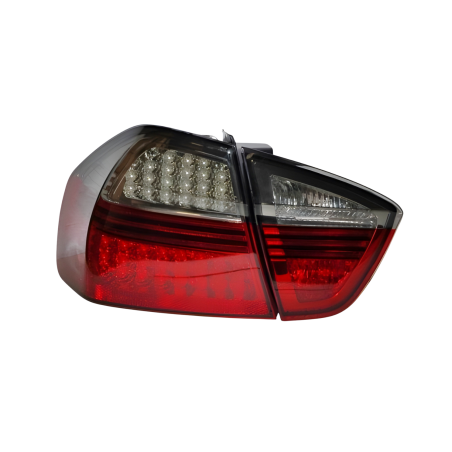 Fari Posteriori BMW E90 05 4P Led Red Smoked (Cod. E-FAB0096)