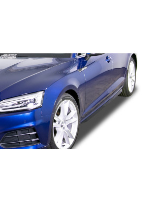 Set minigonne per AUDI A5 (F5) (Coupe + cabrio + Sportback) "Slim" (Cod. R-RDSL500070)