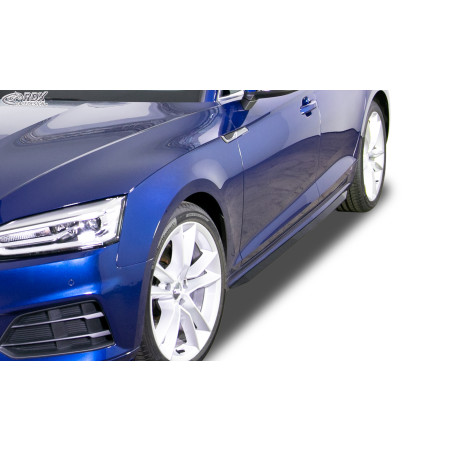 Set minigonne per AUDI A5 (F5) (Coupe + cabrio + Sportback) "Slim" (Cod. R-RDSL500070)
