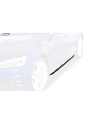 Set minigonne per AUDI A5 (F5) (Coupe + cabrio + Sportback) "Slim" (Cod. R-RDSL500070)