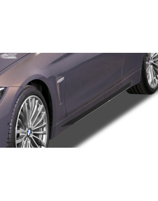 Set minigonne per BMW serie 4 F32 / F33 / F36/ G22 / G23 / G26 (-2017 & 2017+) "Slim" (Cod. R-RDSL50