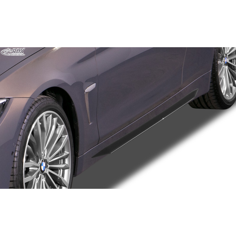 Set minigonne per BMW serie 4 F32 / F33 / F36/ G22 / G23 / G26 (-2017 & 2017+) "Slim" (Cod. R-RDSL50