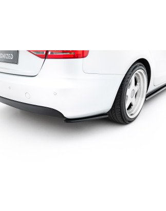 Splitters posteriori laterali Audi A4 berlina / Avant B8  (Cod. M-AU-A4-B8-RSD1G)