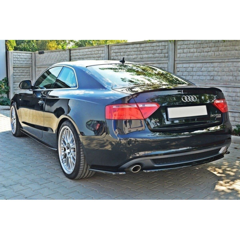 Splitters posteriori laterali Audi A5 Coupe / Sportback S-Line 8T (Cod. M-AU-A5-SLINE-RSD1G)