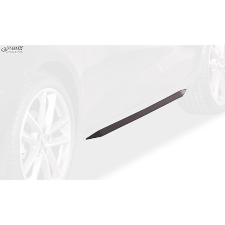 Set minigonne per AUDI A1 (GB) "Slim" (Cod. R-RDSL500124)