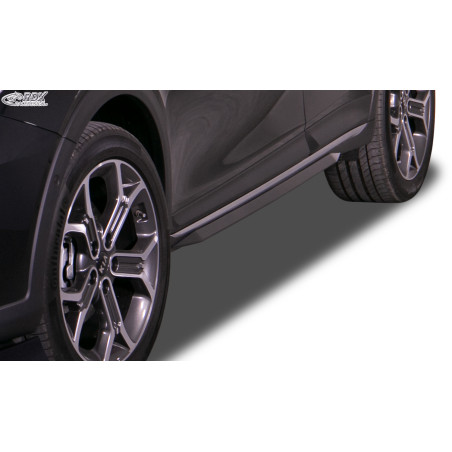 Set minigonne per KIA XCeed (CD / 2019+) "Slim" (Cod. R-RDSL500128)