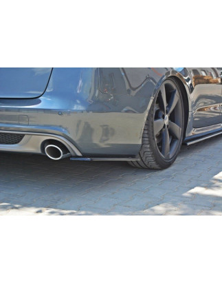 Splitters posteriori laterali AUDI A6 C7 S-LINE  (Cod. M-AU-A6-C7-SLINE-AV-RSD1G)