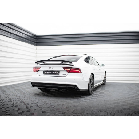 Splitters posteriori laterali Audi A7 S-Line Facelift  (Cod. M-AU-A7-1F-SLINE-RSD1G)