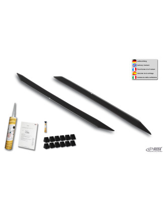 Set minigonne per KIA Ceed (CD / 2018+) "Slim" (Cod. R-RDSL500150)