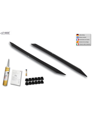 Set minigonne per PEUGEOT 308 (Type L / 2013-2021) "Slim" (Cod. R-RDSL500154)