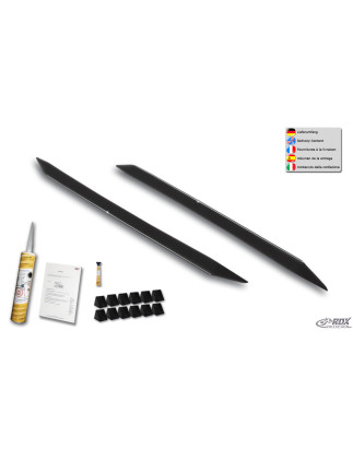 Set minigonne per TOYOTA Yaris P9 / XP9 / XP9F (2005-2011) "Slim" - TOYOTA Yaris (P9 / XP9 / SP9F) (