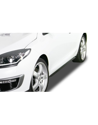 Set minigonne per RENAULT Megane 3 Coupe (2/3-porte) "Slim" (Cod. R-RDSL558)