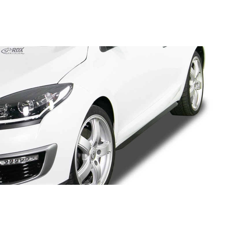 Set minigonne per RENAULT Megane 3 Coupe (2/3-porte) "Slim" (Cod. R-RDSL558)