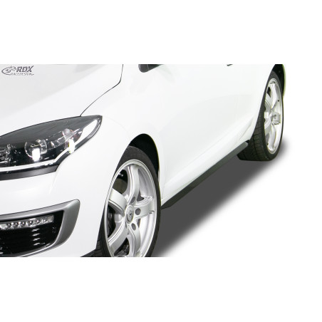 Set minigonne per RENAULT Megane 3 Coupe (2/3-porte) "Slim" (Cod. R-RDSL558)