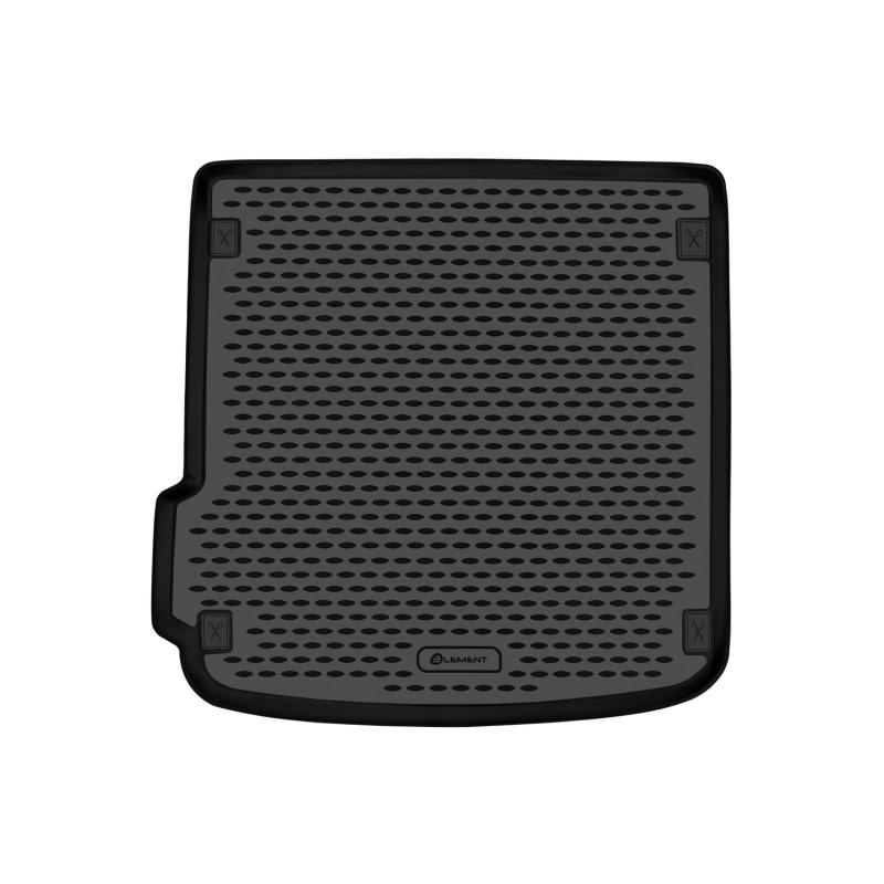 AUDI A4 B9 AVANT 2016-2024 Tappetino gomma sintetica Nero 1 pz. (Cod. N-EXP.ELEMENT0427B10)
