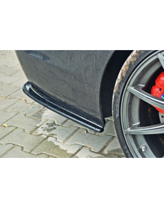 Splitters posteriori laterali for BMW 5 M-Pack F10/F11 (2x2 finali di scarico) (Cod. M-BM-5-11-MPACK