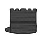 Tappetino su misura per DACIA Jogger 2021 -, Wagon 5 doors, long (3rd row folded), Europe, 2 pcs. (p