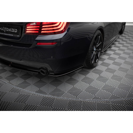 Splitters posteriori laterali  BMW 5 M-Pack  F10/F11 (2x1 uscite di scarico) (Cod. M-BM-5-11-MPACK-R