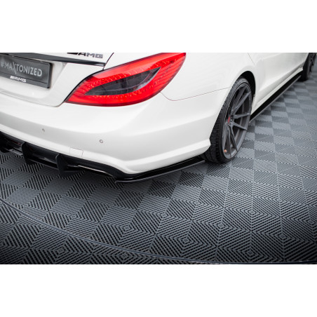 Splitters posteriori laterali Mercedes-Benz CLS AMG-Line C218 (Cod. M-ME-CLS-218-RSD1G)