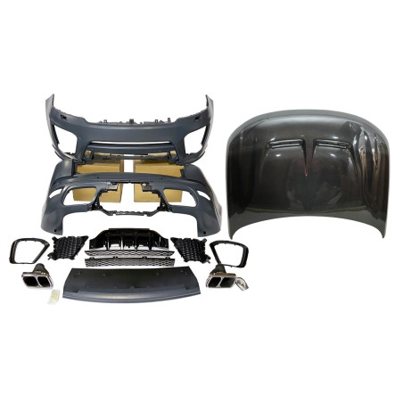 kit estetico Range Rover Sport L494 Facelift 2018+ Look SVR Cofano (Cod. E-TCLR011032)
