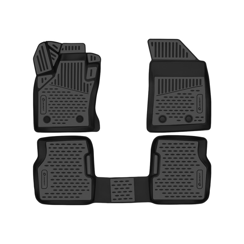 3D Tappetini su misura per ALFA ROMEO Tonale 2022 - SUV, Europe, 3pcs. (Cod. N-EXP.ELEMENT3DA6772721
