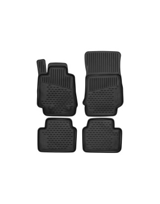 Tappetini su misura per ALFA Romeo Giulia (II), 4 x 2, posteriori wheel drive 2016-, 4 pcs. EU (poly