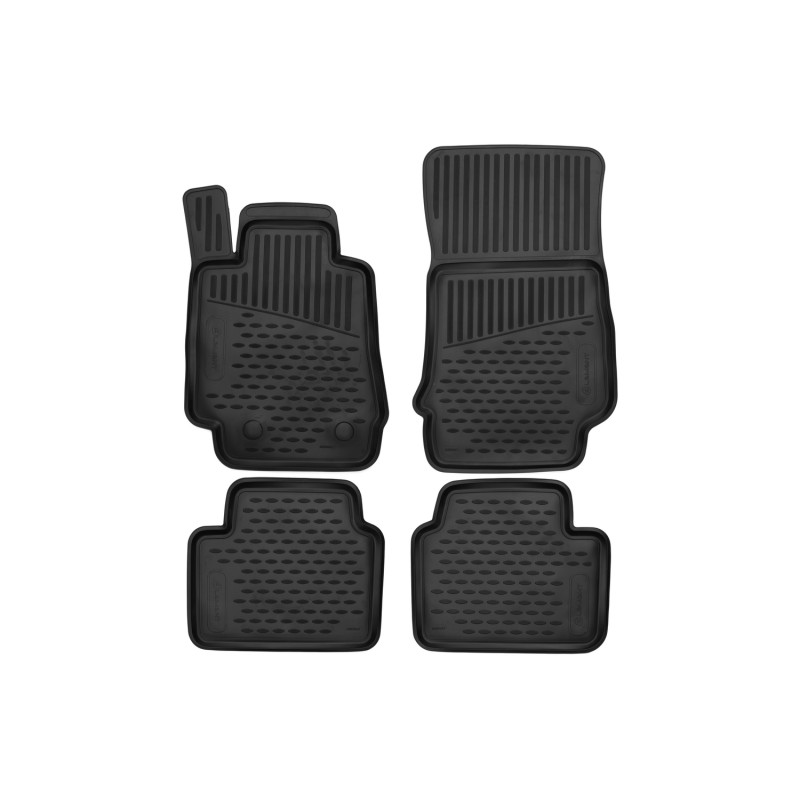 Tappetini su misura per ALFA Romeo Giulia (II), 4 x 2, posteriori wheel drive 2016-, 4 pcs. EU (poly