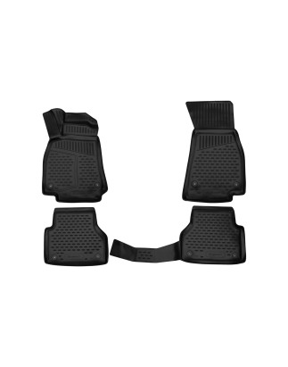 3D Tappetini su misura per AUDI A6 (C8) including Allroad, 2018-, wagon, 4 pcs. (Cod. N-EXP.ELEMENT3