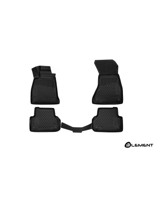 3D Tappetini su misura per AUDI A5, 03/2016-, 4WD, (Europe), 4 pcs. (Cod. N-EXP.ELEMENT3D0429210k)