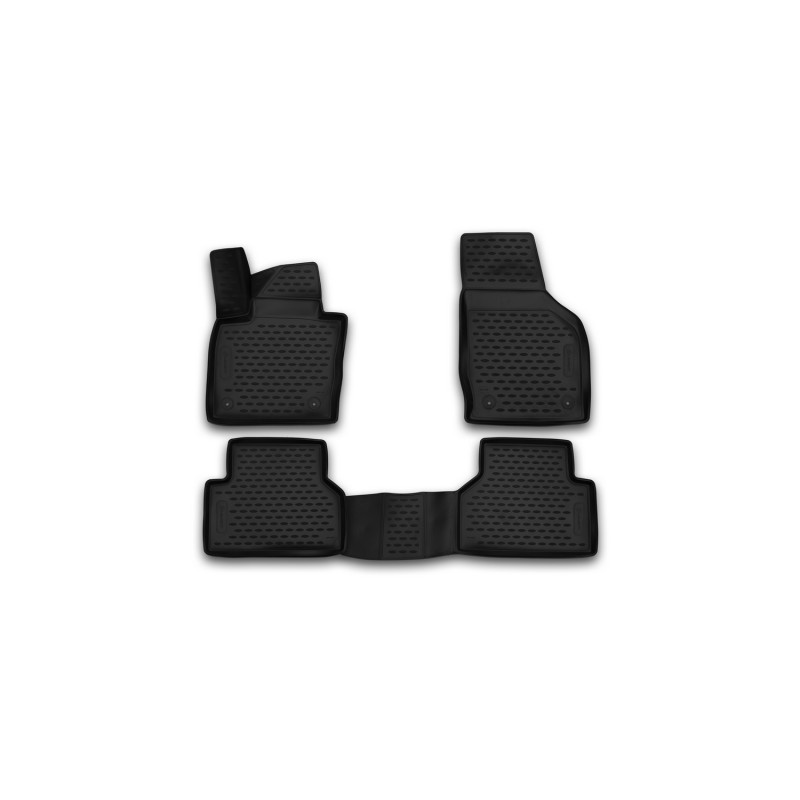 3D Tappetini su misura per AUDI Q3, 2015-, AT, 4 pcs. (Cod. N-EXP.CARAUD00001)