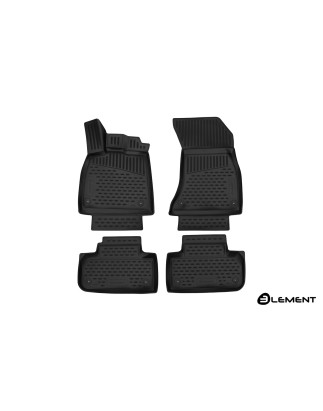 3D Tappetini su misura per AUDI Q5, 2017-, SUV, (Europe), 4 pcs. (Cod. N-EXP.ELEMENT3D0425210k)
