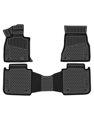 3D Tappetini su misura per BMW 7 (G70) 2022- Europe, 3pcs. (Cod. N-EXP.ELEMENT3DA67864210)