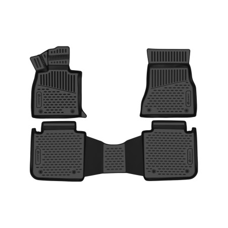 3D Tappetini su misura per BMW 7 (G70) 2022- Europe, 3pcs. (Cod. N-EXP.ELEMENT3DA67864210)