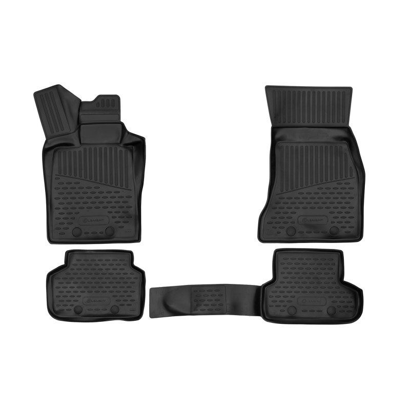 3D Tappetini su misura per BMW 7 серия, G11 2015-, sedan, 4 pcs. (Cod. N-EXP.ELEMENT3DA03834210