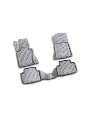 Tappetini su misura per BMW X3 (E83), 2004-2010 , 4 pcs. (Cod. N-EXP.NLC.05.16.210)
