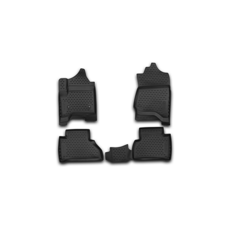 3D Tappetini su misura per CADILLAC Escalade, 2015-, 4 pcs. (Cod. N-EXP.NLC.3D.07.10.210k)
