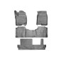 3D Tappetini su misura per CHEVROLET Suburban, 2021-, SUV, Bench Seating, 4 pcs. USA (polyurethane) 