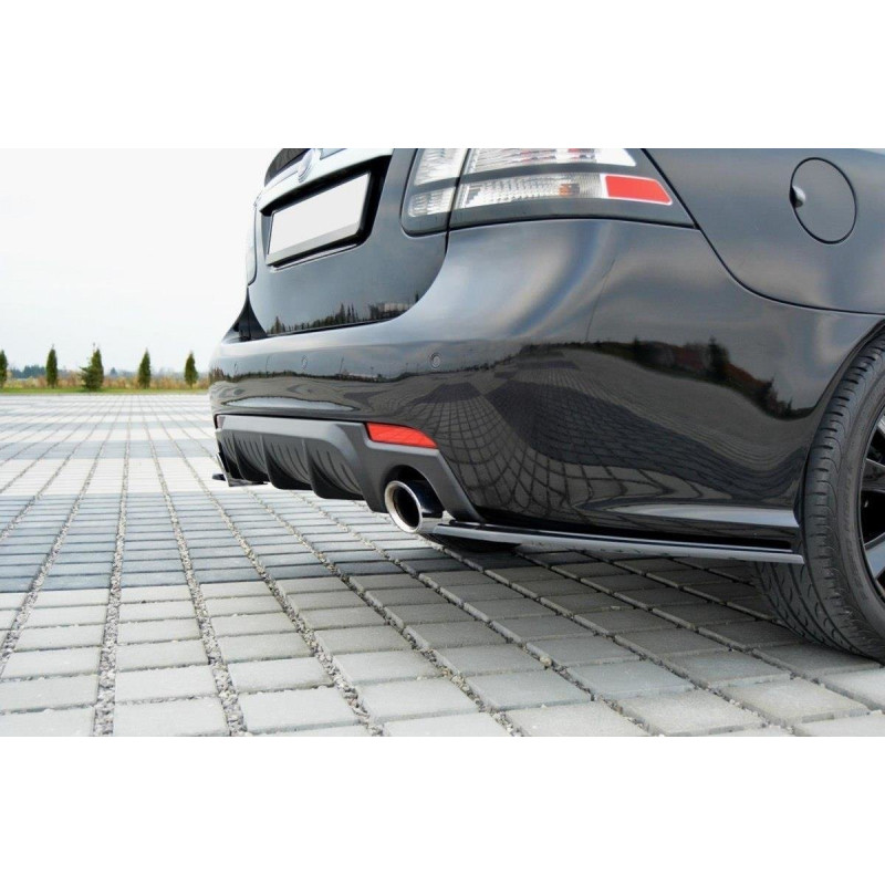 Splitters posteriori laterali Saab 9-3 Aero Mk2 Facelift (Cod. M-SA-9-3-2FL-AERO-RSD1G)