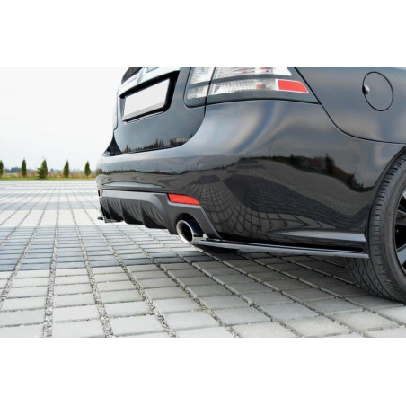 Splitters posteriori laterali Saab 9-3 Aero Mk2 Facelift (Cod. M-SA-9-3-2FL-AERO-RSD1G)