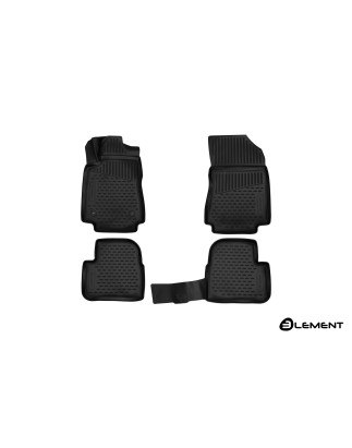 3D Tappetini su misura per CITROEN C3 (CIII), 2016-, berlina 2 volumi, (Europe), 4 pcs. (Cod. N-EXP.