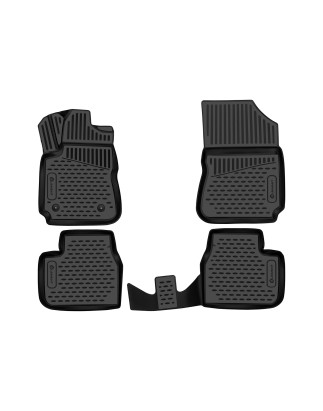 3D Tappetini su misura per CITROEN C4 Cactus, 2014-, SUV, (Europe), 4 pcs. (Cod. N-EXP.ELEMENT3D1042