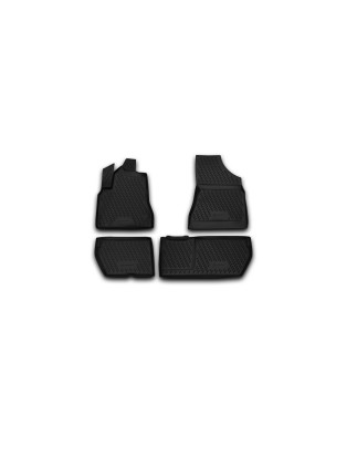 Tappetini su misura per CITROEN Berlingo B9, 2008-, 4 pcs. (Cod. N-EXP.CARCRN00001)