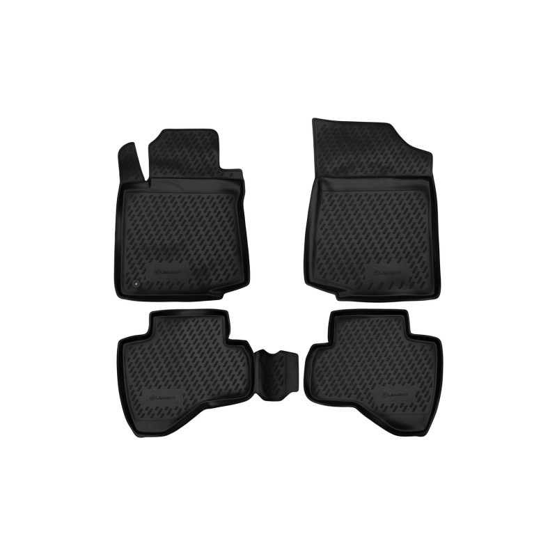 Tappetini su misura per CITROEN C1, 2010-, 4 pcs. (Cod. N-EXP.CARCRN00033)