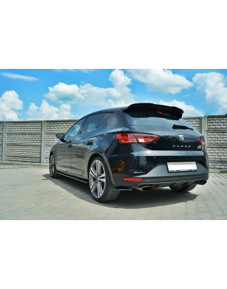 Splitters posteriori laterali SEAT LEON III CUPRA / FR (Cod. M-SE-LE-3-FR-RSD1G)