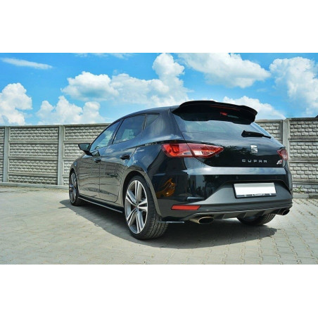 Splitters posteriori laterali SEAT LEON III CUPRA / FR (Cod. M-SE-LE-3-FR-RSD1G)